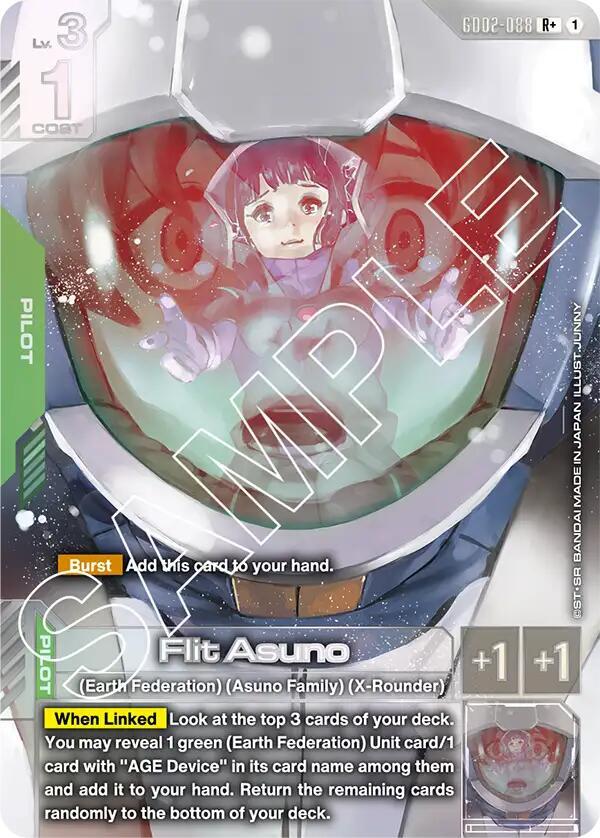 Flit Asuno (R+) (GD02-088) [Dual Impact]