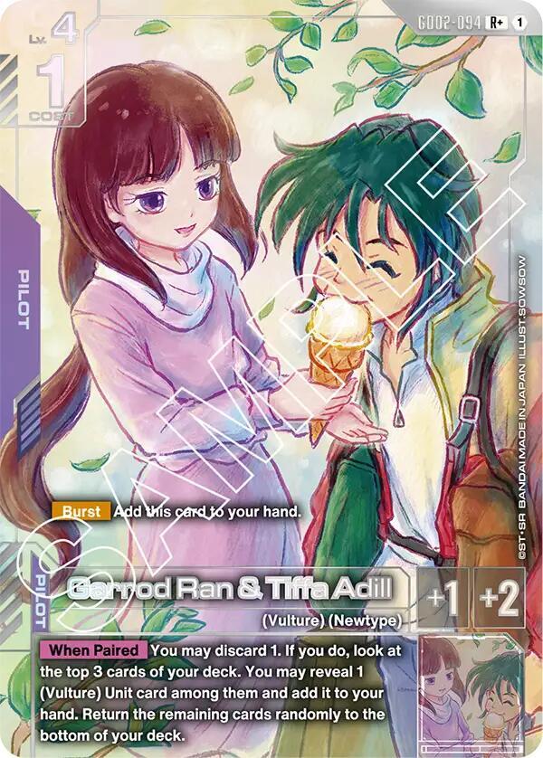 Garrod Ran & Tiffa Adill (R+) (GD02-094) [Dual Impact]