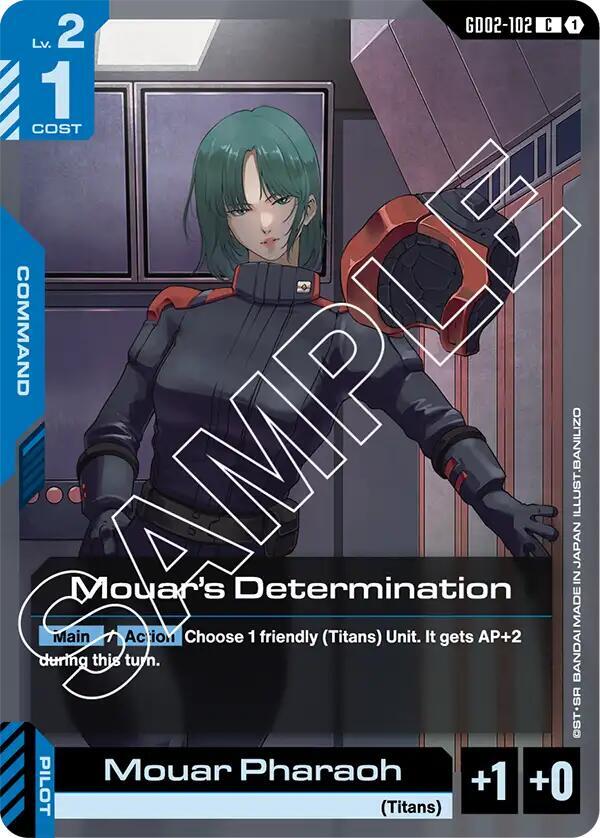 Mouar's Determination (GD02-102) [Dual Impact]