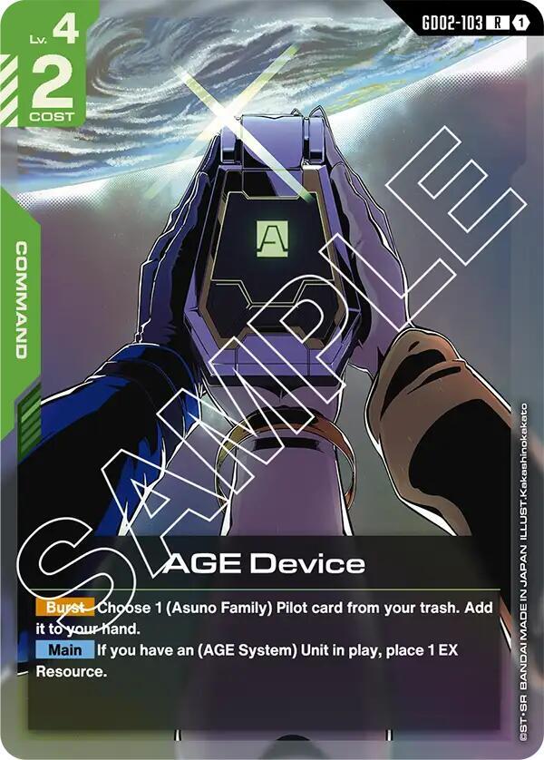 AGE Device (GD02-103) [Dual Impact]