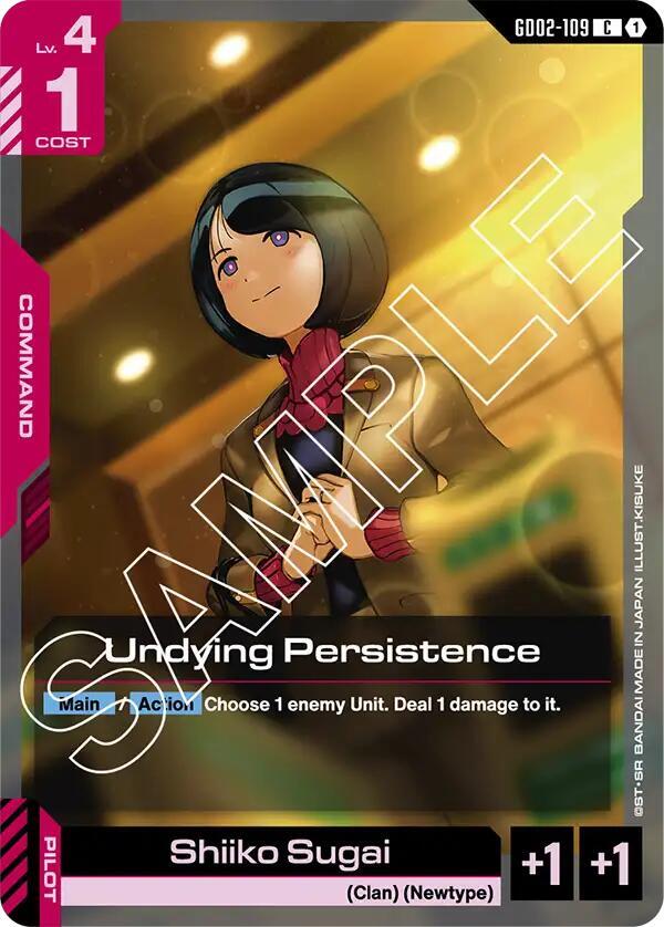 Undying Persistence (GD02-109) [Dual Impact]