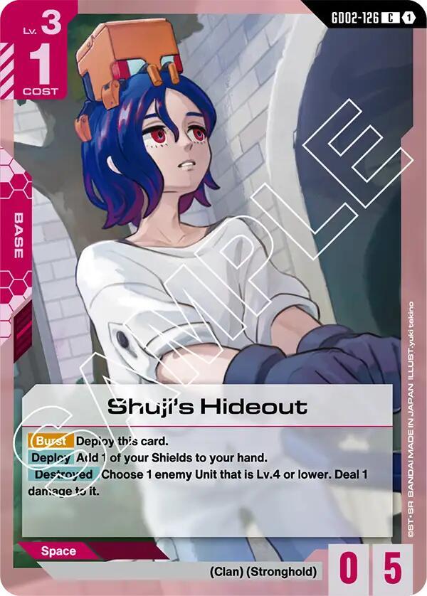 Shuji's Hideout (GD02-126) [Dual Impact]