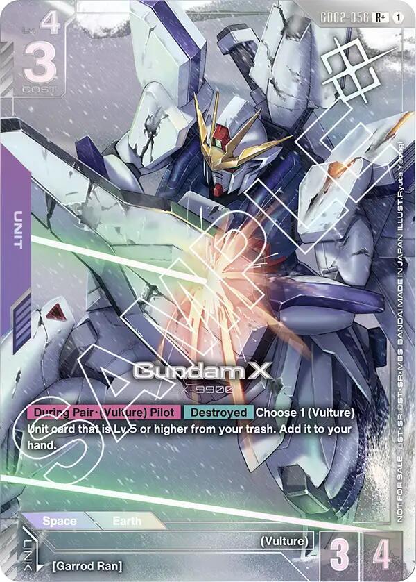 Gundam X (GD02-056) (Store Tournament Winner Pack 02) (GD02-056) [Gundam Promotional Cards]