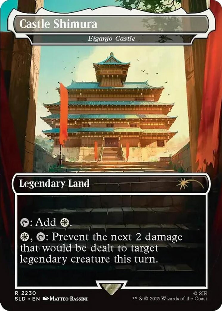 Castle Shimura - Eiganjo Castle [Secret Lair Drop Series]