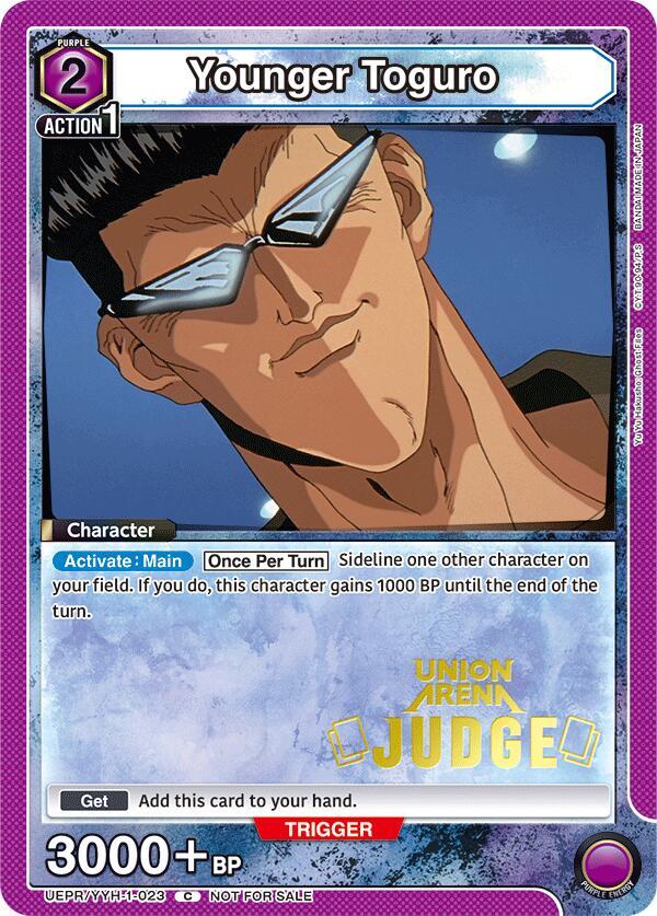 Younger Toguro (023) (Judge Pack) (UEPR/YYH-1-023) [Union Arena Promotion Cards]