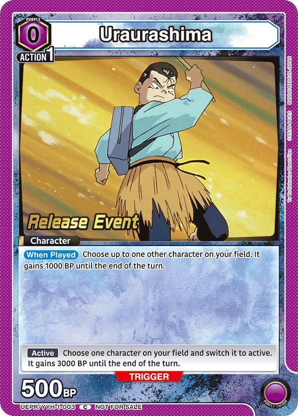 Uraurashima (UEPR/YYH-1-003) [UE13BT: Yu Yu Hakusho: Ghost Files Release Event Cards]