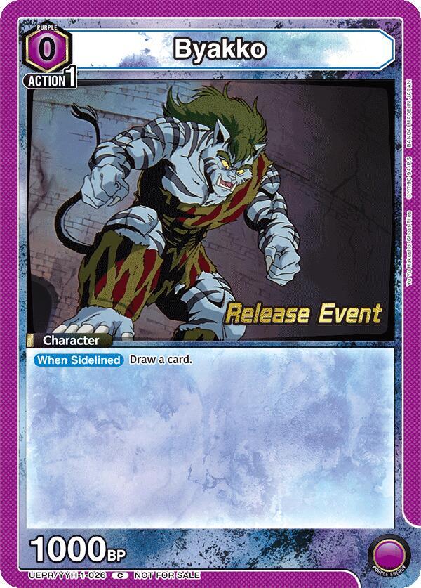 Byakko (UEPR/YYH-1-026) [UE13BT: Yu Yu Hakusho: Ghost Files Release Event Cards]