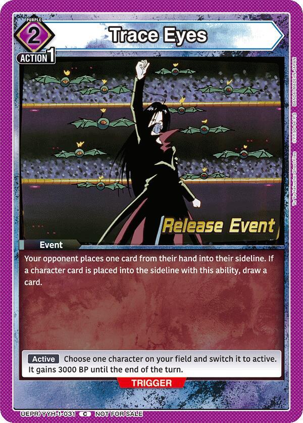 Trace Eyes (UEPR/YYH-1-031) [UE13BT: Yu Yu Hakusho: Ghost Files Release Event Cards]