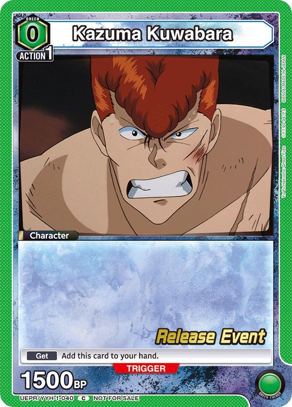 Kazuma Kuwabara (040) (UEPR/YYH-1-040) [UE13BT: Yu Yu Hakusho: Ghost Files Release Event Cards]