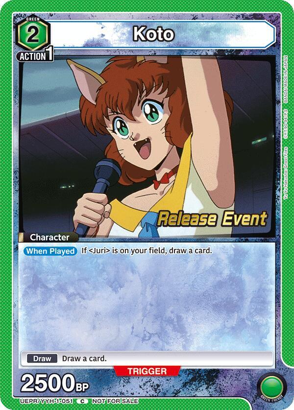 Koto (UEPR/YYH-1-051) [UE13BT: Yu Yu Hakusho: Ghost Files Release Event Cards]