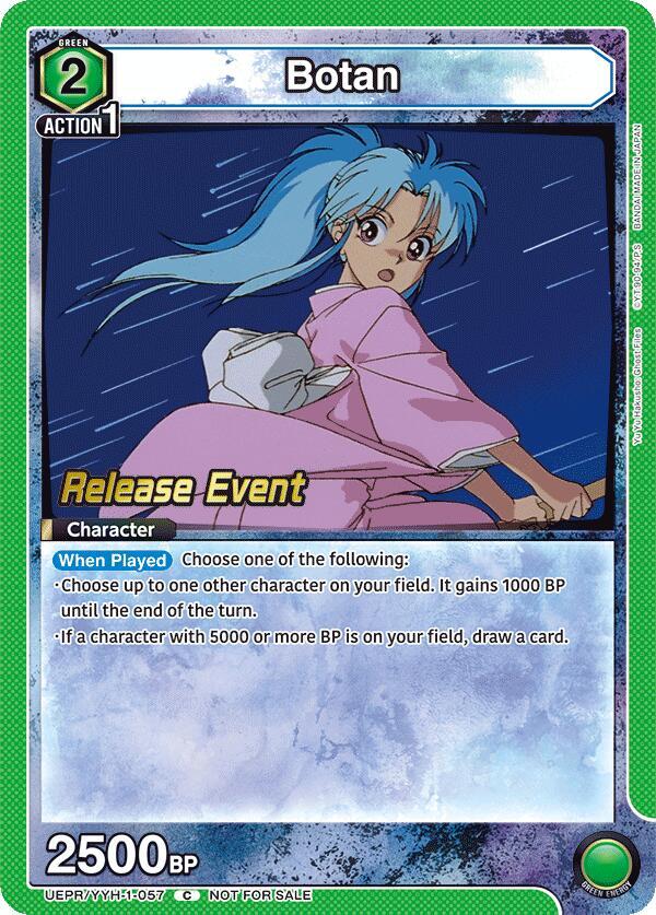 Botan (057) (UEPR/YYH-1-057) [UE13BT: Yu Yu Hakusho: Ghost Files Release Event Cards]