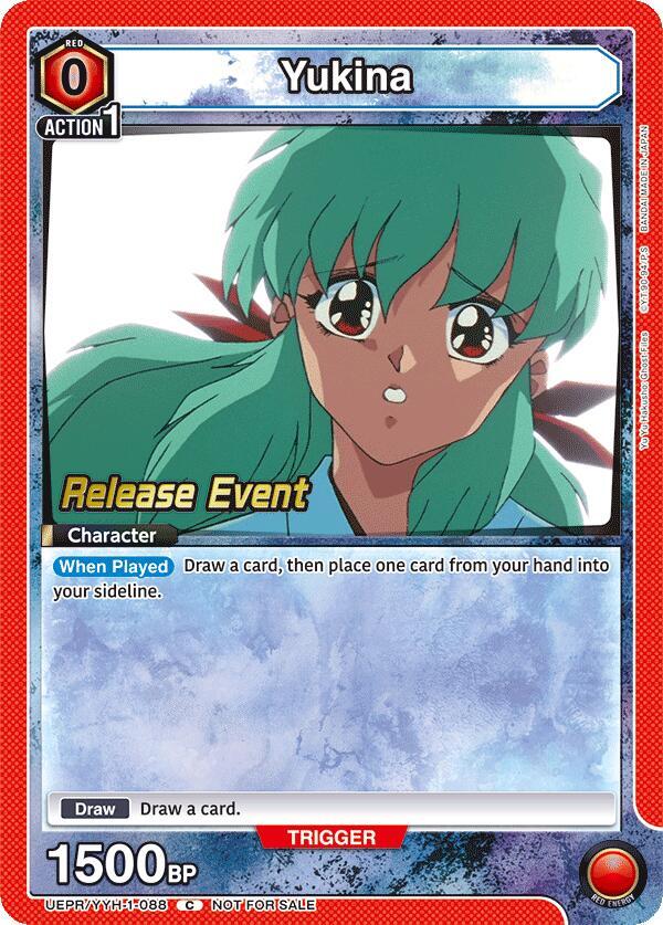 Yukina (088) (UEPR/YYH-1-088) [UE13BT: Yu Yu Hakusho: Ghost Files Release Event Cards]