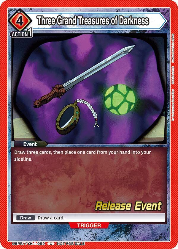 Three Grand Treasures of Darkness (UEPR/YYH-1-099) [UE13BT: Yu Yu Hakusho: Ghost Files Release Event Cards]