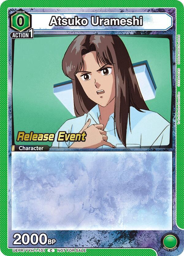 Atsuko Urameshi (UEPR/YYH-1-101) [UE13BT: Yu Yu Hakusho: Ghost Files Release Event Cards]