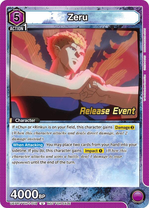 Zeru (UEPR/YYH-1-018) [UE13BT: Yu Yu Hakusho: Ghost Files Release Event Cards]