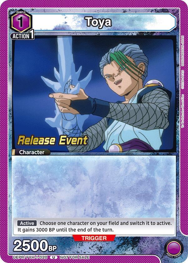 Toya (UEPR/YYH-1-020) [UE13BT: Yu Yu Hakusho: Ghost Files Release Event Cards]