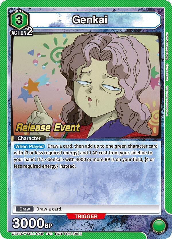 Genkai (045) (UEPR/YYH-1-045) [UE13BT: Yu Yu Hakusho: Ghost Files Release Event Cards]