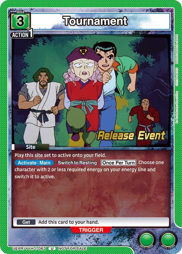 Tournament (UEPR/YYH-1-063) [UE13BT: Yu Yu Hakusho: Ghost Files Release Event Cards]