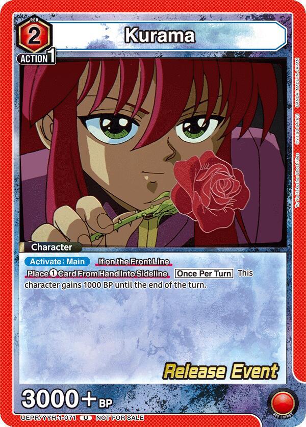 Kurama (071) (UEPR/YYH-1-071) [UE13BT: Yu Yu Hakusho: Ghost Files Release Event Cards]