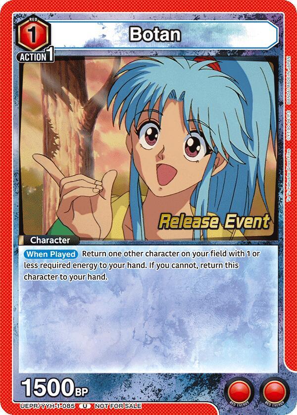 Botan (085) (UEPR/YYH-1-085) [UE13BT: Yu Yu Hakusho: Ghost Files Release Event Cards]