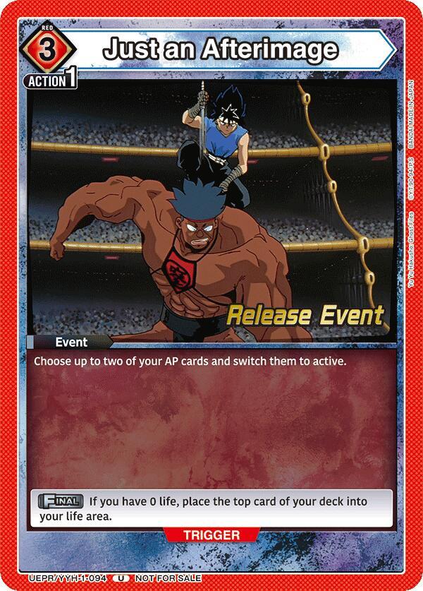 Just an Afterimage (UEPR/YYH-1-094) [UE13BT: Yu Yu Hakusho: Ghost Files Release Event Cards]