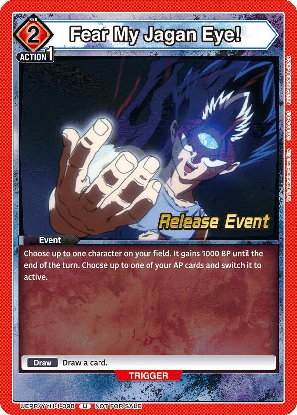Fear My Jagan Eye! (UEPR/YYH-1-098) [UE13BT: Yu Yu Hakusho: Ghost Files Release Event Cards]