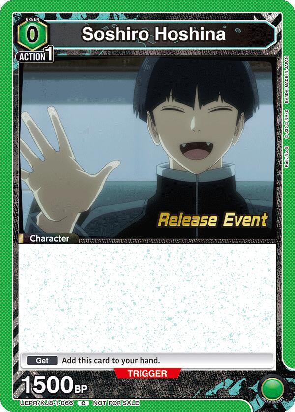 Soshiro Hoshina (066) (UEPR/KJ8-1-066) [UE12BT: Kaiju No. 8 Release Event Cards]