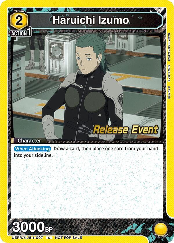 Haruichi Izumo (007) (UEPR/KJ8-1-007) [UE12BT: Kaiju No. 8 Release Event Cards]
