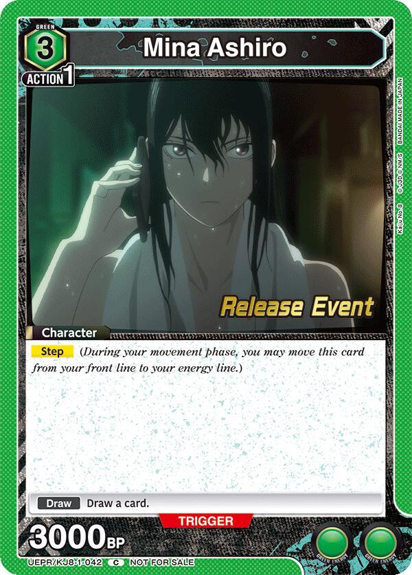 Mina Ashiro (042) (UEPR/KJ8-1-042) [UE12BT: Kaiju No. 8 Release Event Cards]