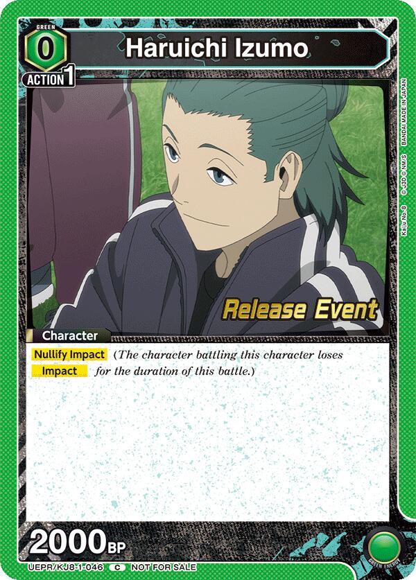 Haruichi Izumo (046) (UEPR/KJ8-1-046) [UE12BT: Kaiju No. 8 Release Event Cards]
