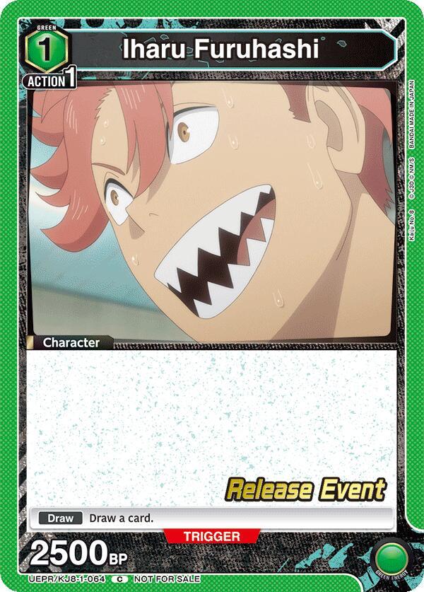 Iharu Furuhashi (064) (UEPR/KJ8-1-064) [UE12BT: Kaiju No. 8 Release Event Cards]