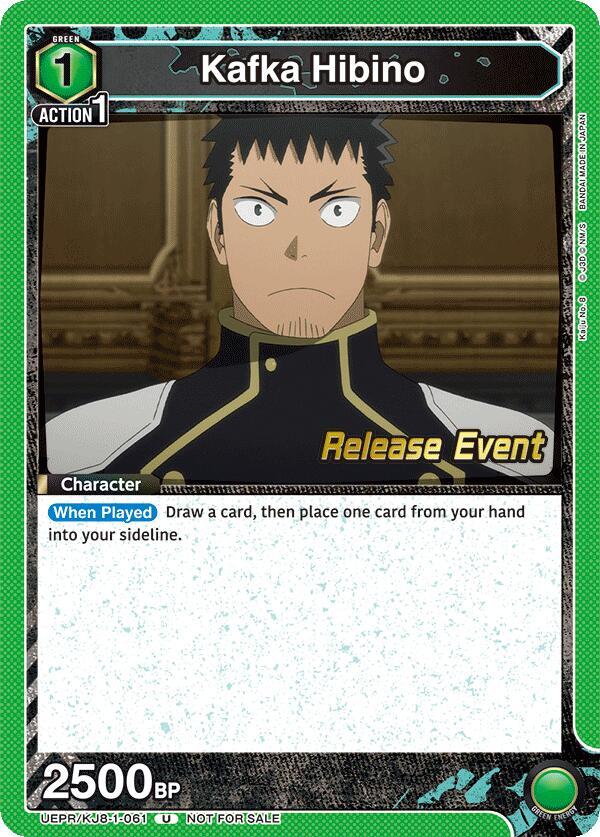 Kafka Hibino (061) (UEPR/KJ8-1-061) [UE12BT: Kaiju No. 8 Release Event Cards]