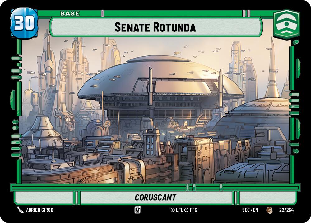 Senate Rotunda // Spy (22/264 // T01/T02) (22/264 // T01/T02) [Secrets of Power]