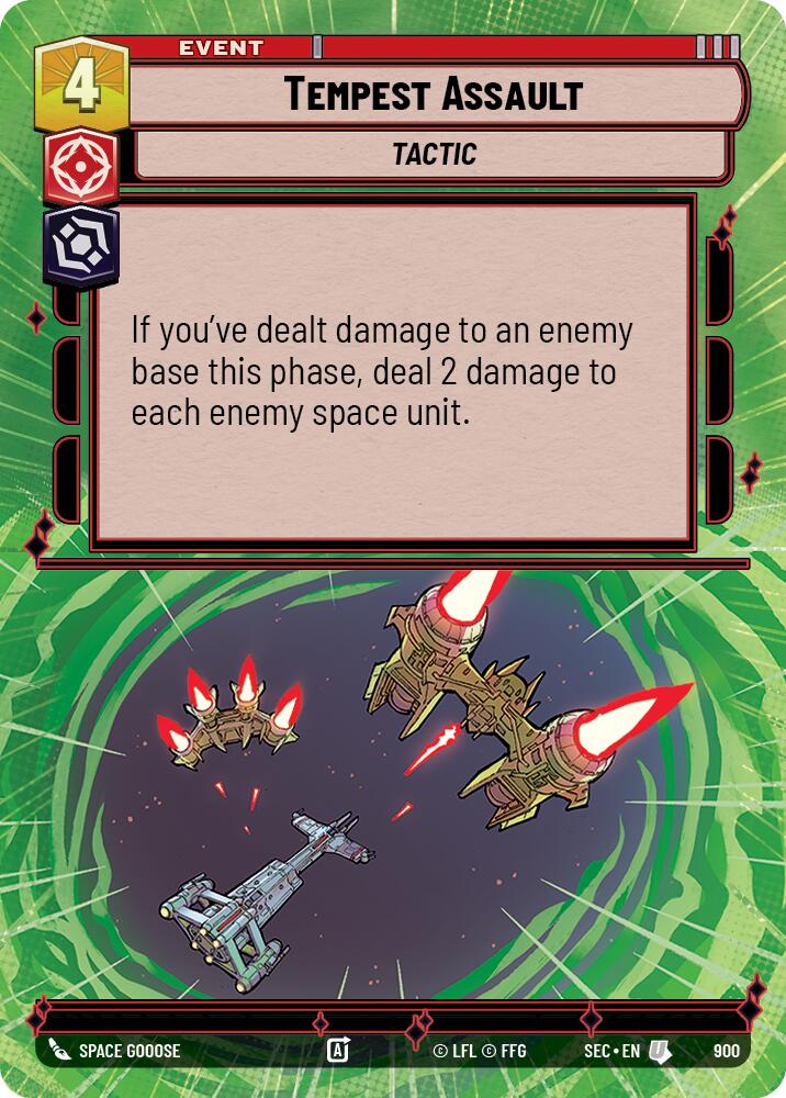 Tempest Assault (900) (Hyperspace Foil) (900) [Secrets of Power]
