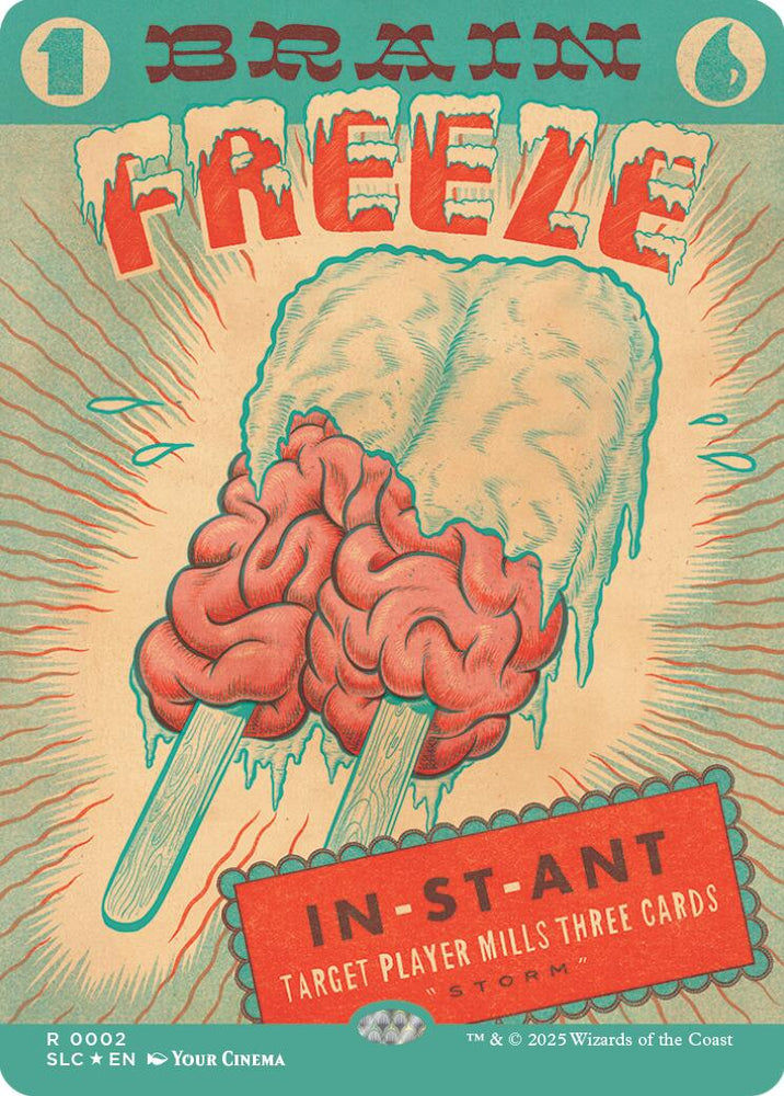 Brain Freeze (Halo Foil) [Secret Lair Countdown Kit]