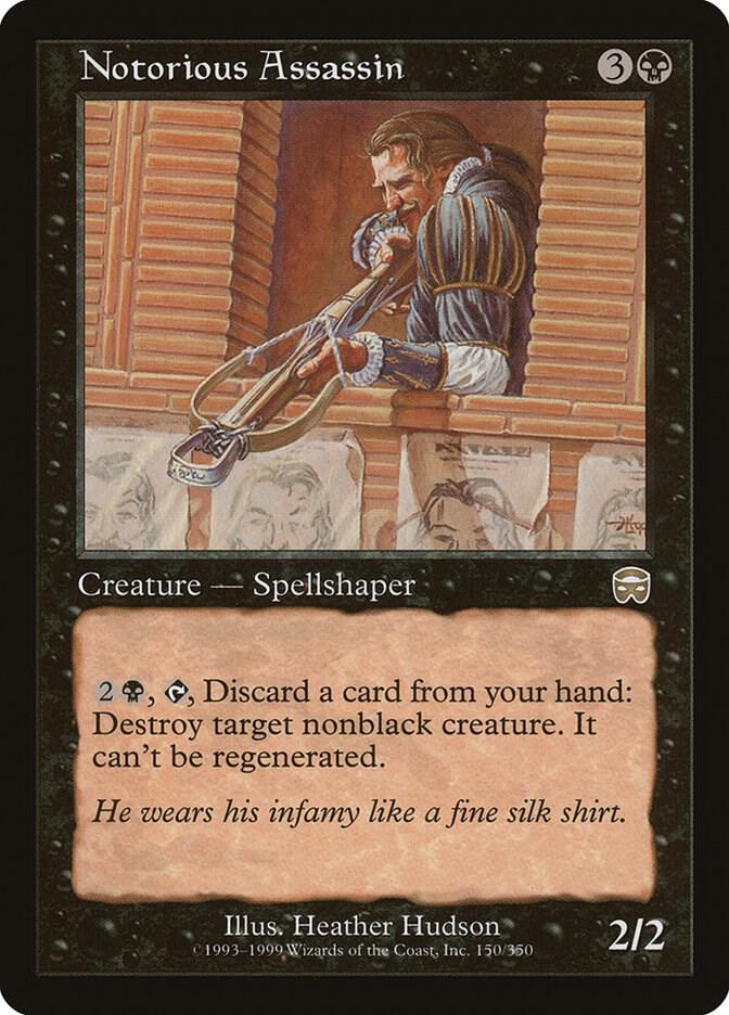 Notorious Assassin [Mercadian Masques]