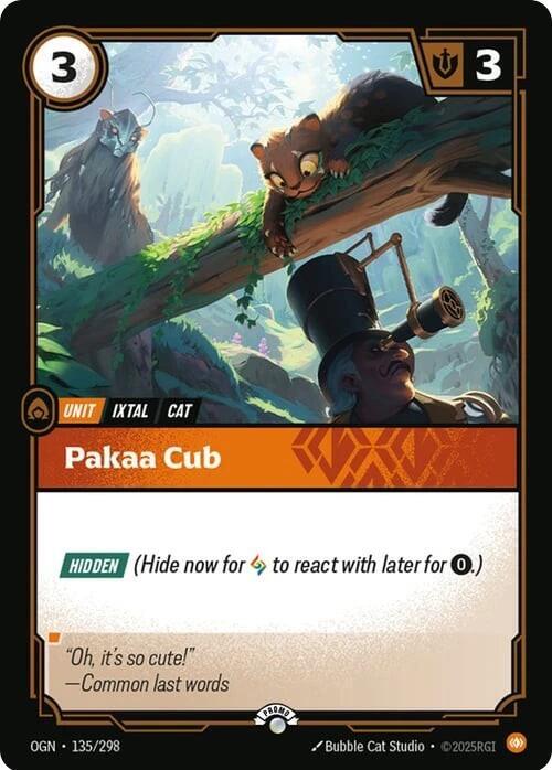Pakaa Cub (135/298) [Riftbound Organized Play Promotional Cards]