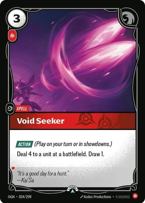 Void Seeker (024/298) [Riftbound Organized Play Promotional Cards]