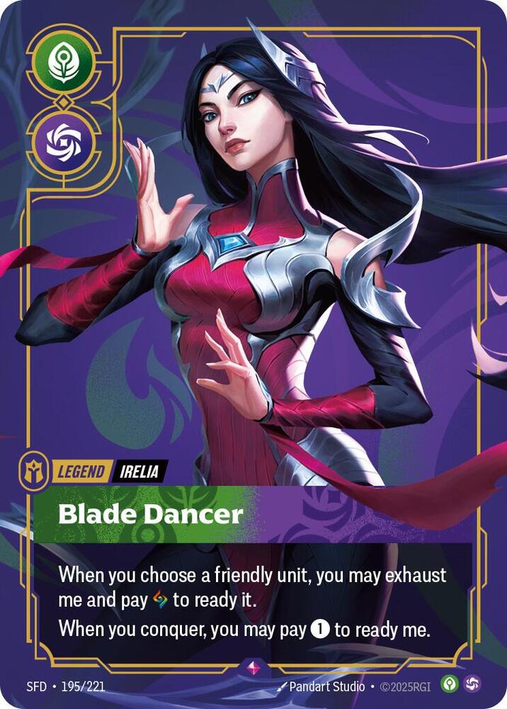 Irelia, Blade Dancer (195/221) [Spiritforged]
