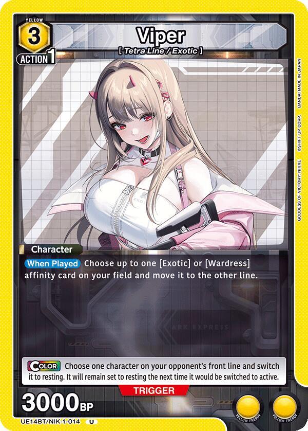 Viper (014) (UE14BT/NIK-1-014) [UE14BT: GODDESS OF VICTORY: NIKKE]