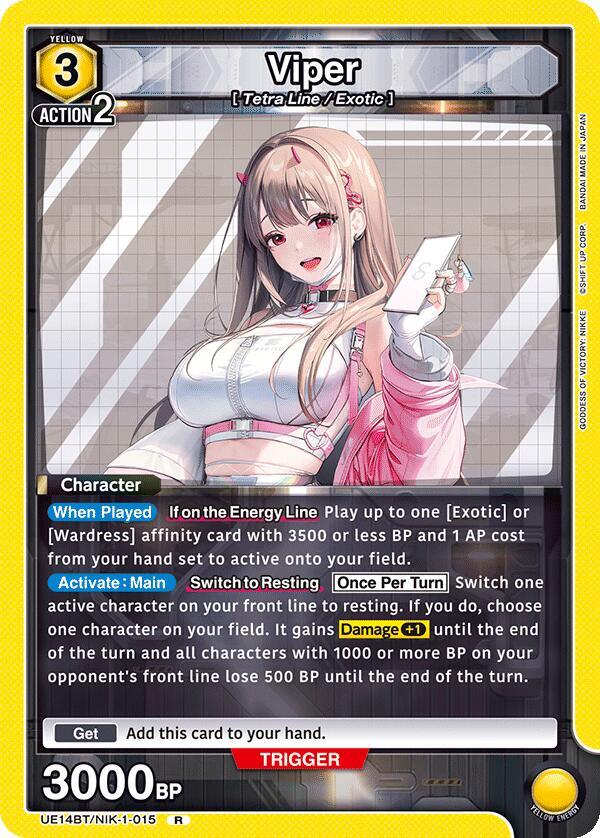 Viper (015) (UE14BT/NIK-1-015) [UE14BT: GODDESS OF VICTORY: NIKKE]