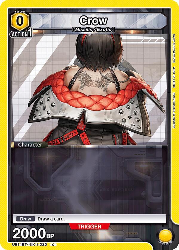 Crow (020) (UE14BT/NIK-1-020) [UE14BT: GODDESS OF VICTORY: NIKKE]