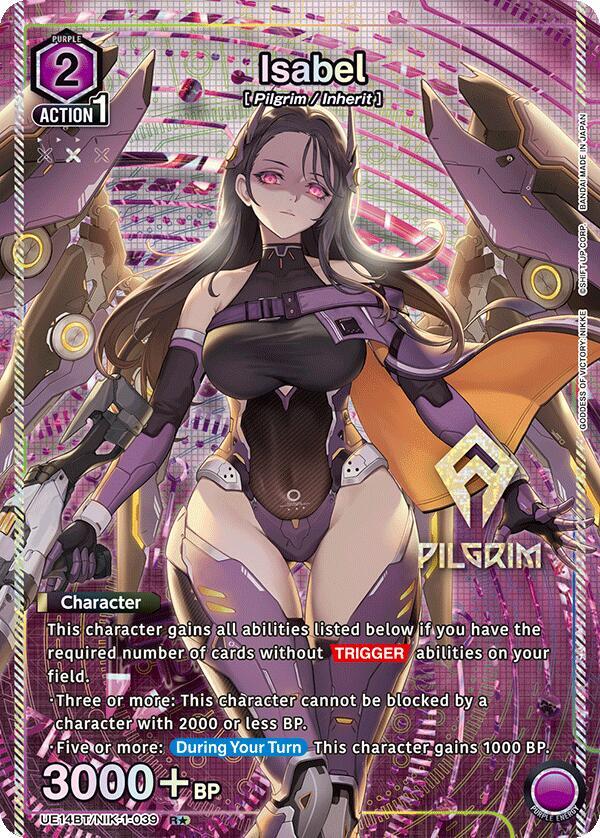 Isabel (039) (R*) (UE14BT/NIK-1-039) [UE14BT: GODDESS OF VICTORY: NIKKE]