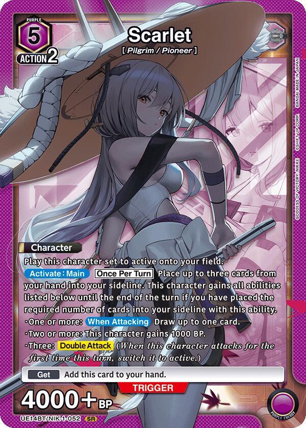 Scarlet (052) (UE14BT/NIK-1-052) [UE14BT: GODDESS OF VICTORY: NIKKE]