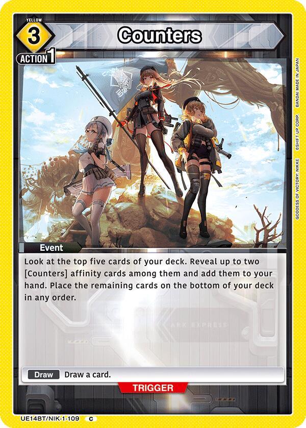 Counters (UE14BT/NIK-1-109) [UE14BT: GODDESS OF VICTORY: NIKKE]