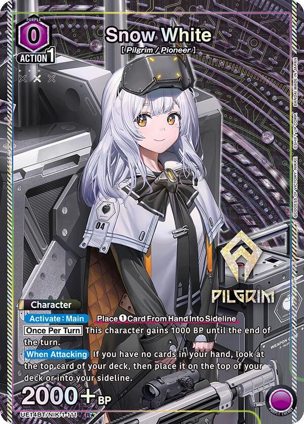 Snow White (111) (R*) (UE14BT/NIK-1-111) [UE14BT: GODDESS OF VICTORY: NIKKE]