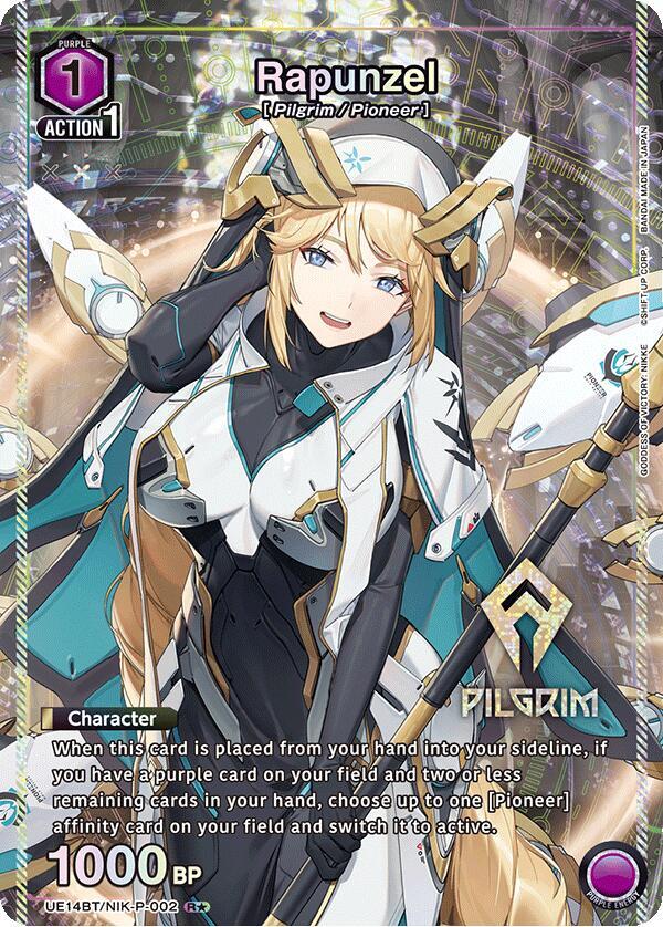 Rapunzel (002) (R*) (UE14BT/NIK-P-002) [UE14BT: GODDESS OF VICTORY: NIKKE]