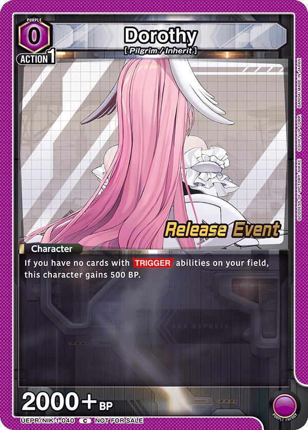 Dorothy (040) (UEPR/NIK-1-040) [UE14BT: GODDESS OF VICTORY: NIKKE Release Event Cards]