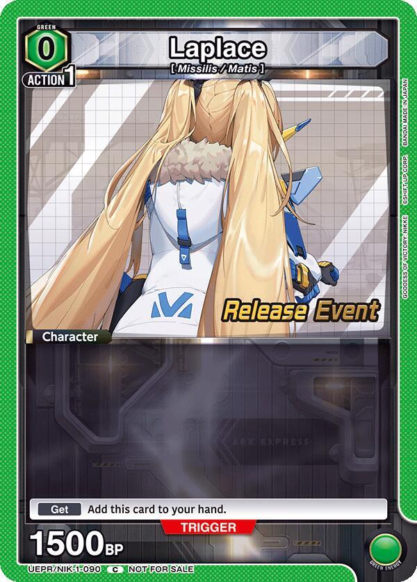 Laplace (090) (UEPR/NIK-1-090) [UE14BT: GODDESS OF VICTORY: NIKKE Release Event Cards]