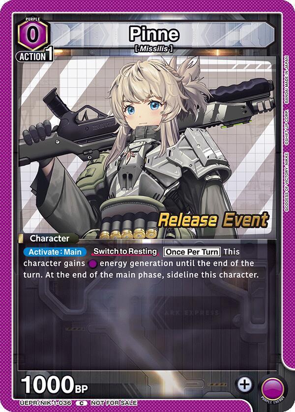 Pinne (UEPR/NIK-1-036) [UE14BT: GODDESS OF VICTORY: NIKKE Release Event Cards]